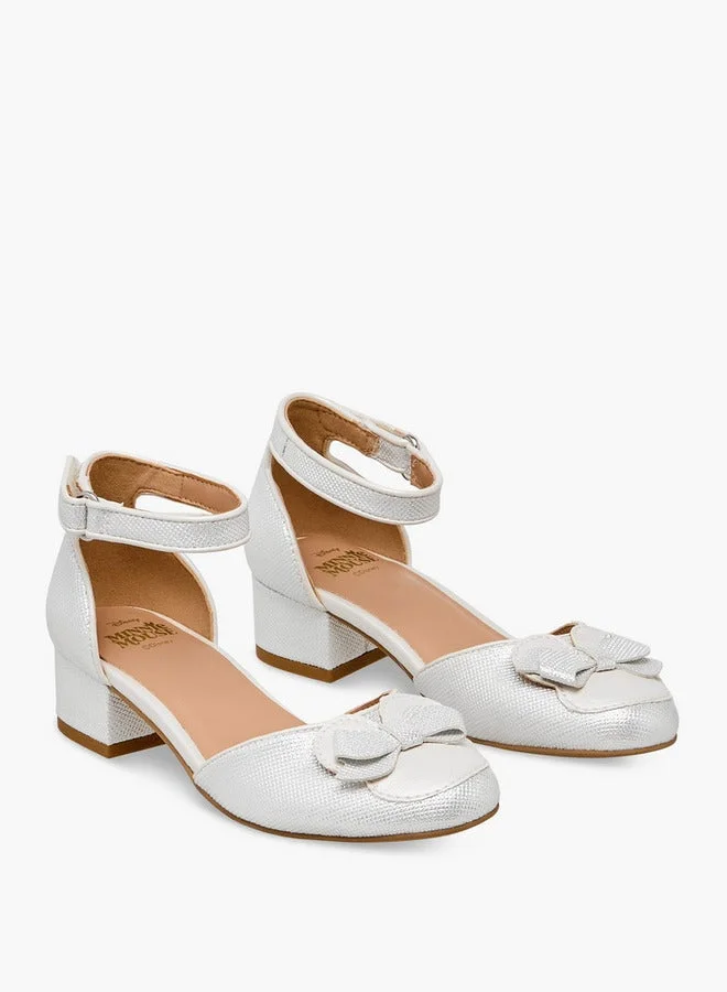 Disney Girls Minnie Mouse Applique Shoes Ramadan Collection